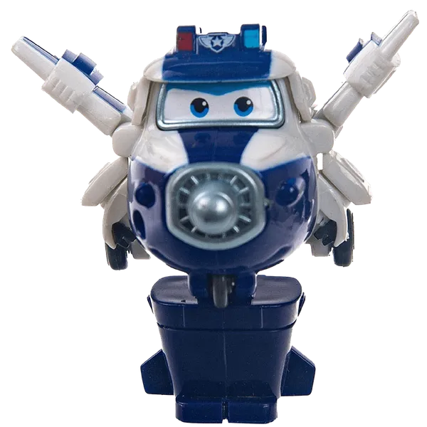 Avión de Juguete Transformable en Robot Supercharged Paul Alpha Group Super Wings